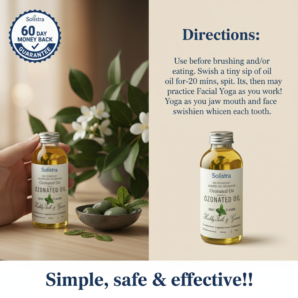 Solistra Ozonated Oil Pulling